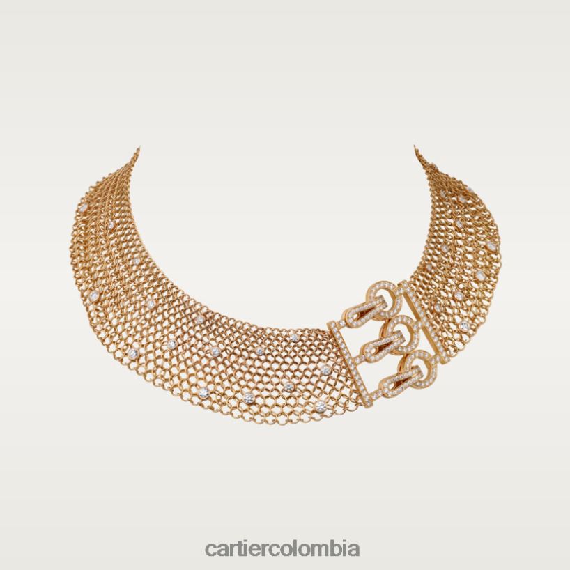 joyería Cartier collar de agrafe elegante V0HXJN559