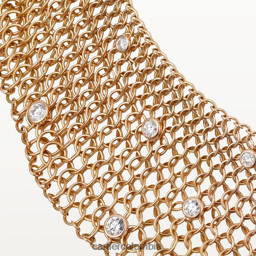 joyería Cartier collar de agrafe elegante V0HXJN560