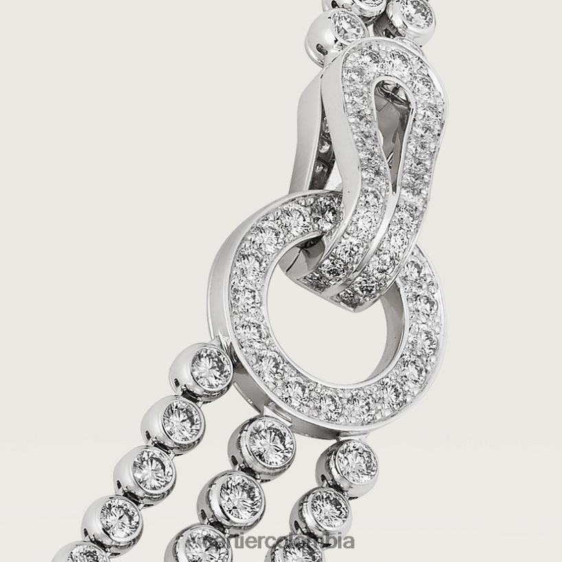 joyería Cartier collar de agrafe elegante V0HXJN562