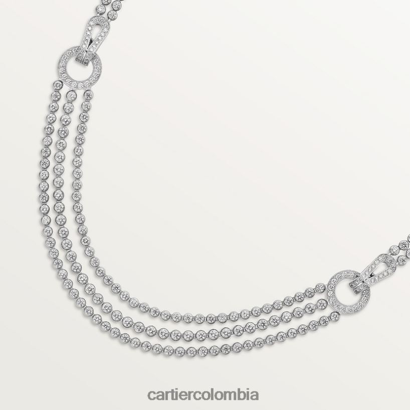 joyería Cartier collar de agrafe elegante V0HXJN562