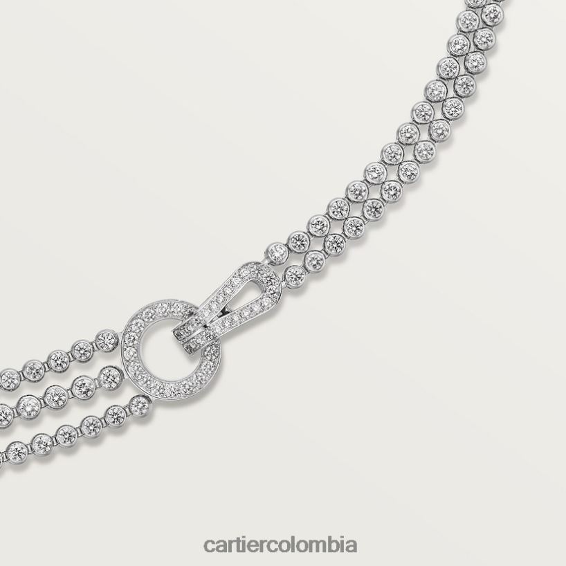 joyería Cartier collar de agrafe elegante V0HXJN562
