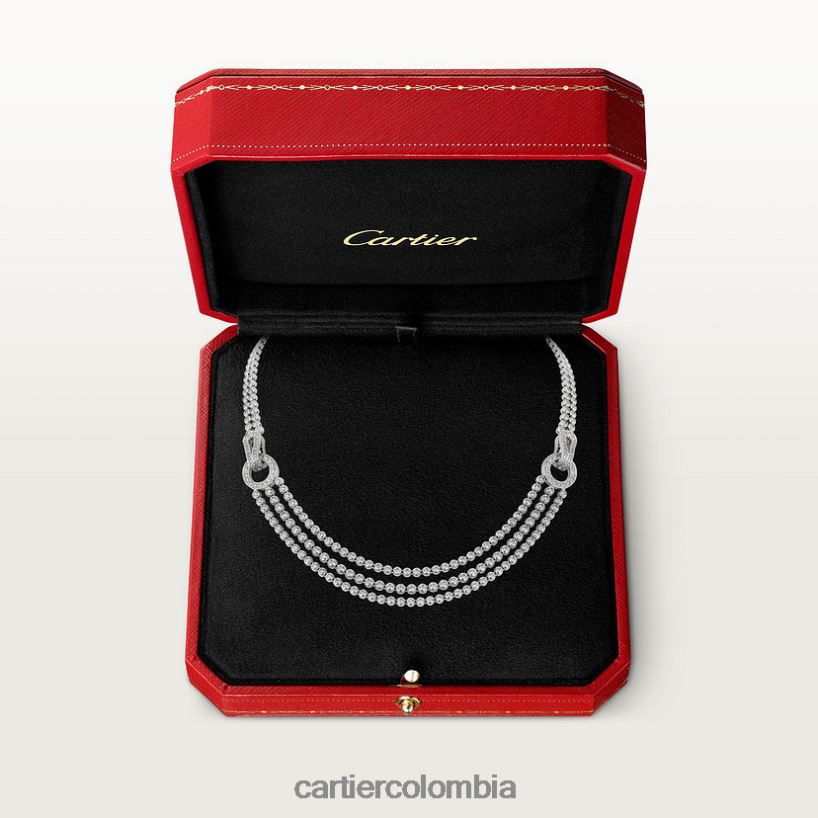 joyería Cartier collar de agrafe elegante V0HXJN562