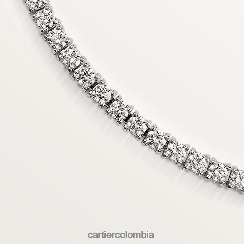 joyería Cartier collar de líneas esenciales Oro blanco V0HXJN526