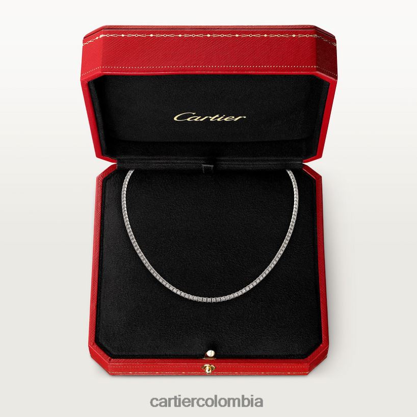 joyería Cartier collar de líneas esenciales Oro blanco V0HXJN526