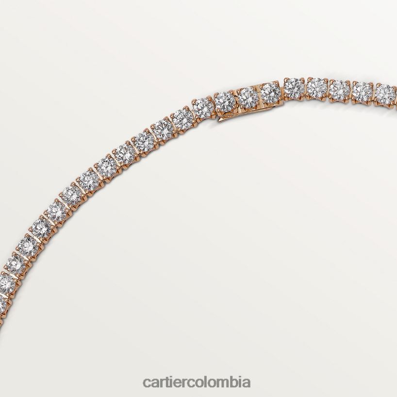 joyería Cartier collar de líneas esenciales oro rosa V0HXJN528