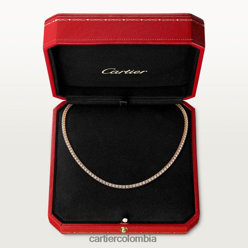 joyería Cartier collar de líneas esenciales oro rosa V0HXJN528
