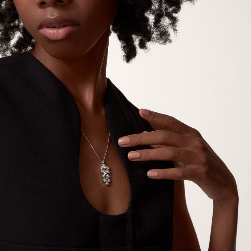 joyería Cartier collar de lluvia elegante V0HXJN507