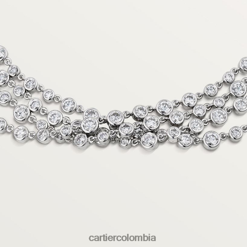 joyería Cartier collar de lluvia elegante V0HXJN561