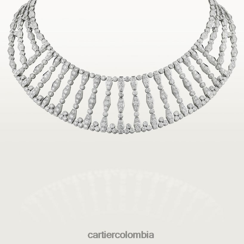 joyería Cartier collar de lluvia elegante V0HXJN575