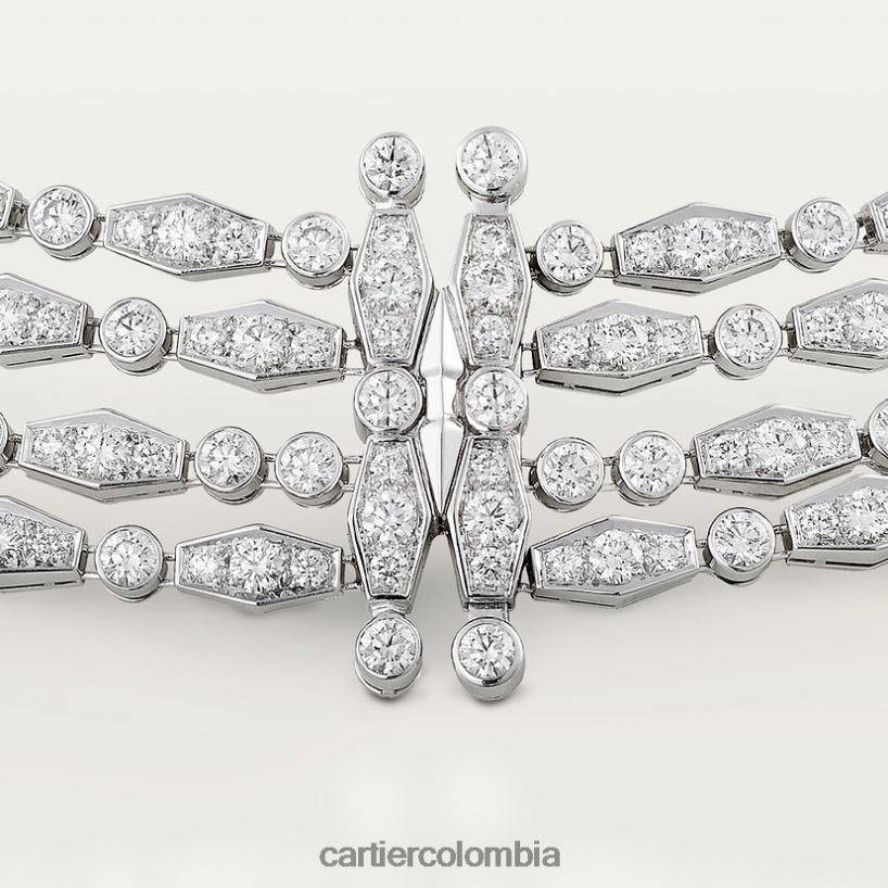 joyería Cartier collar de lluvia elegante V0HXJN575