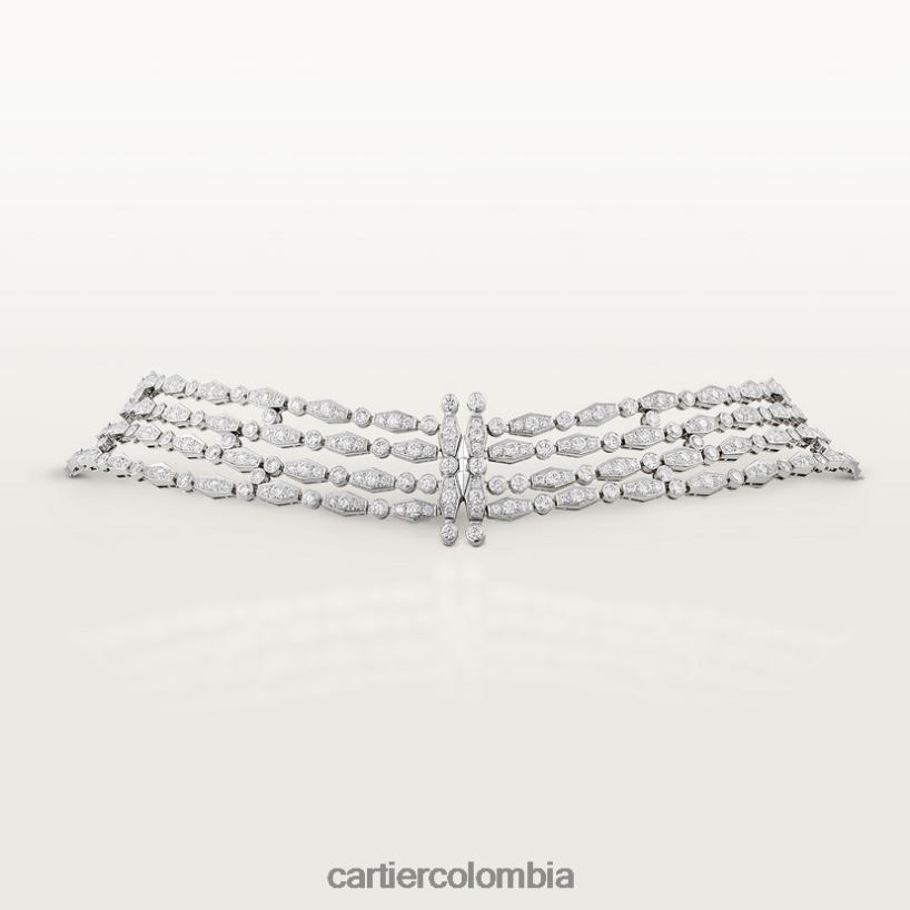 joyería Cartier collar de lluvia elegante V0HXJN575