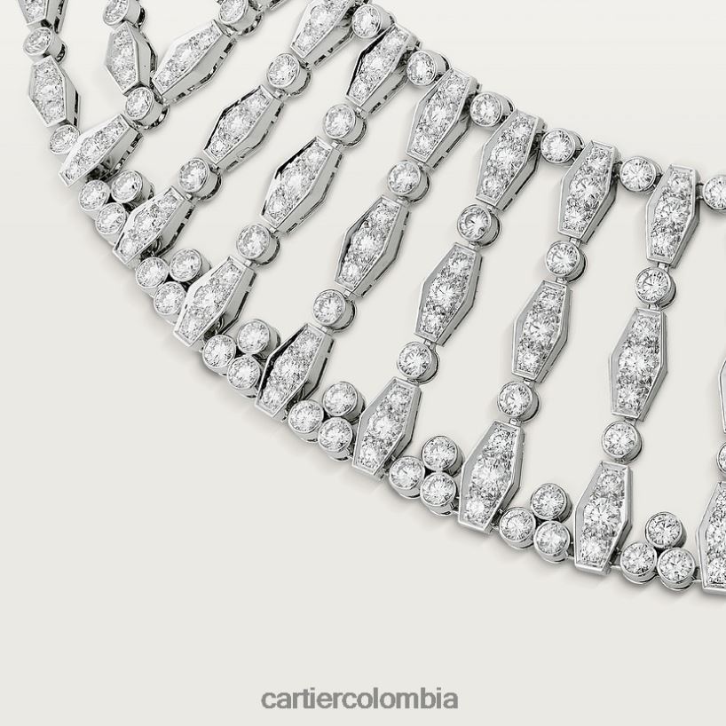 joyería Cartier collar de lluvia elegante V0HXJN575