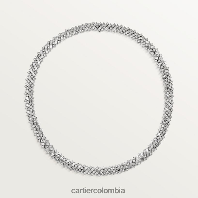 joyería Cartier collar de reflexión elegante V0HXJN537