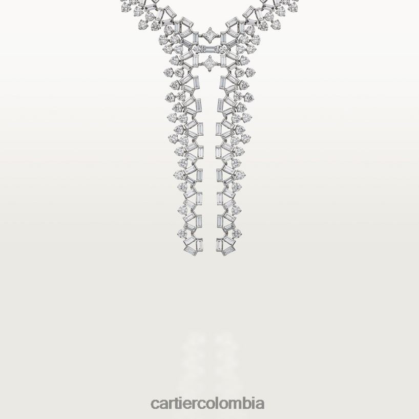 joyería Cartier collar de reflexión elegante V0HXJN539