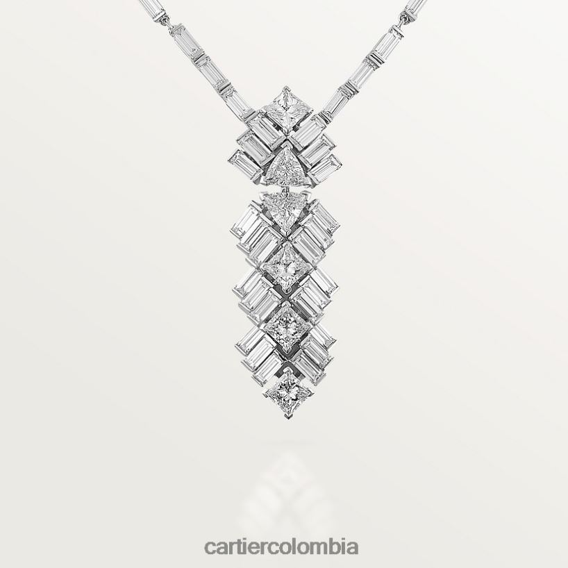 joyería Cartier collar de reflexión elegante V0HXJN563
