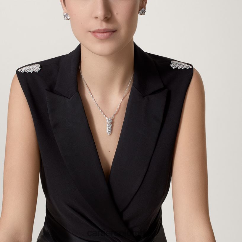 joyería Cartier collar de reflexión elegante V0HXJN563