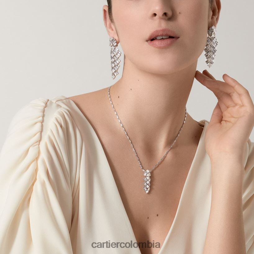 joyería Cartier collar de reflexión elegante V0HXJN563