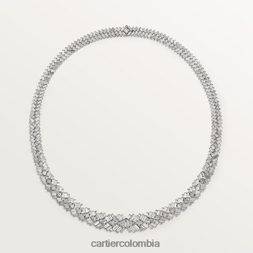 joyería Cartier collar de reflexión elegante V0HXJN582
