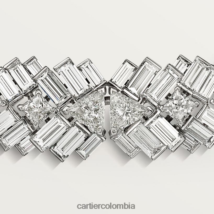 joyería Cartier collar de reflexión elegante V0HXJN582