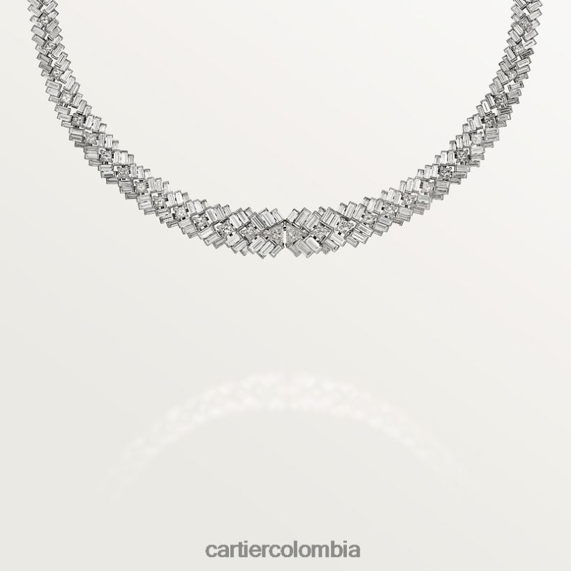 joyería Cartier collar de reflexión elegante V0HXJN582