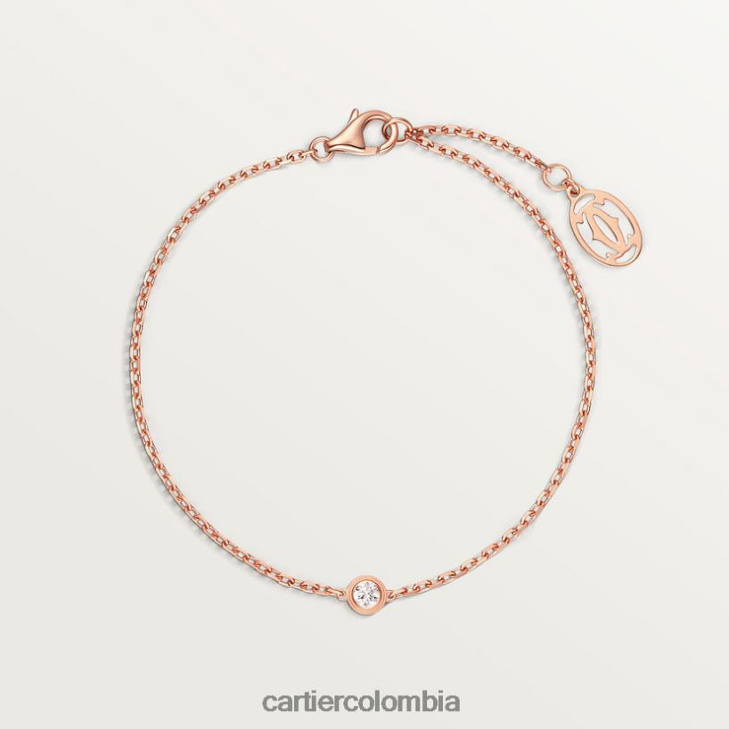 joyería Cartier pulsera d'amour xs oro rosa V0HXJN320