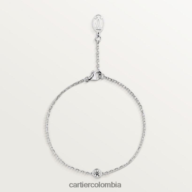 joyería Cartier pulsera de amor Oro blanco V0HXJN324