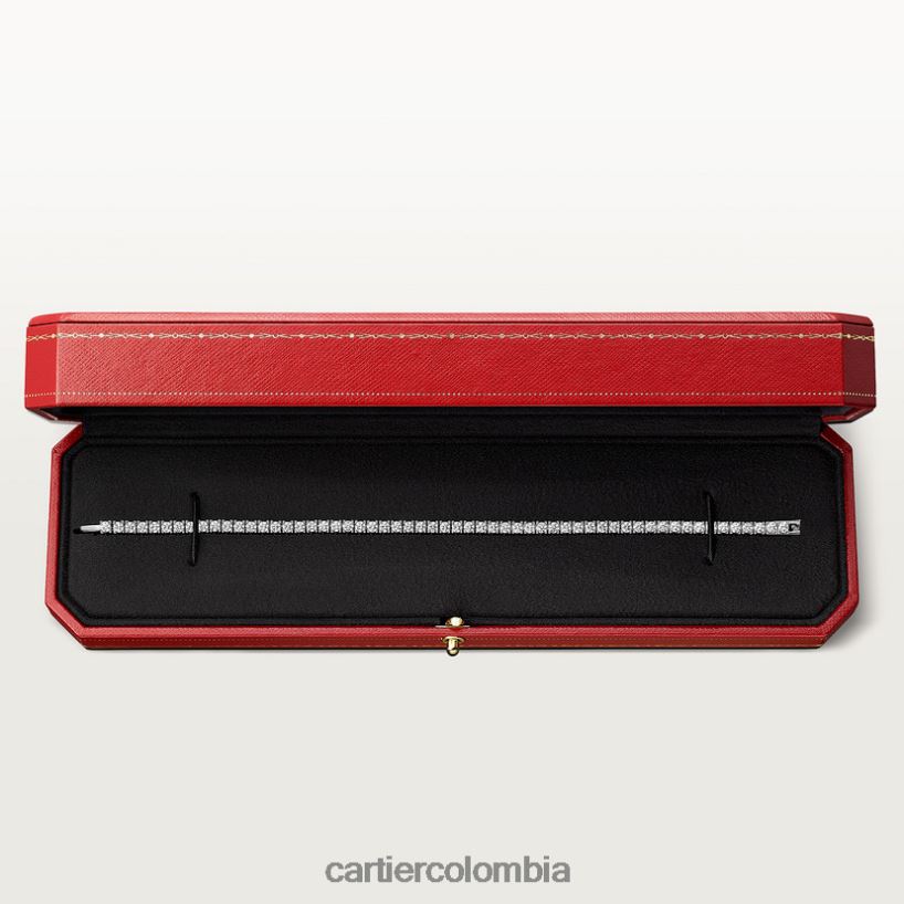 joyería Cartier pulsera de líneas esenciales Oro blanco V0HXJN307