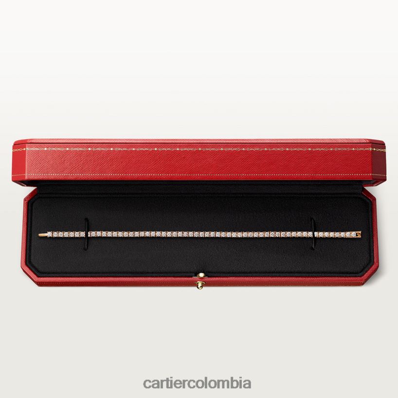 joyería Cartier pulsera de líneas esenciales oro rosa V0HXJN306