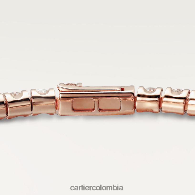 joyería Cartier pulsera de líneas esenciales oro rosa V0HXJN313