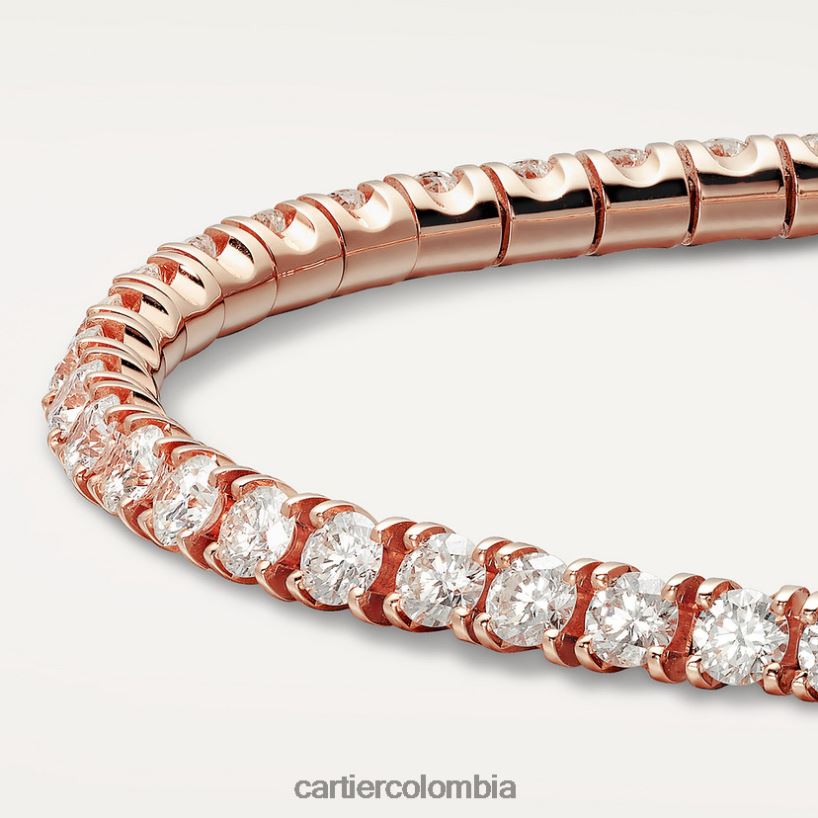 joyería Cartier pulsera de líneas esenciales oro rosa V0HXJN313