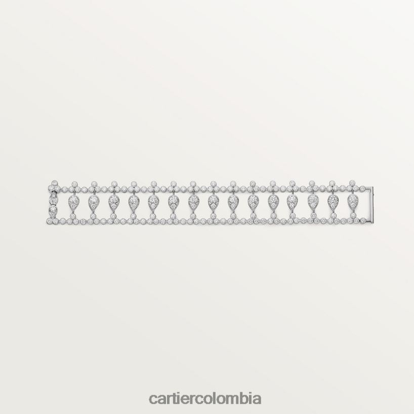 joyería Cartier pulsera de lluvia elegante V0HXJN315