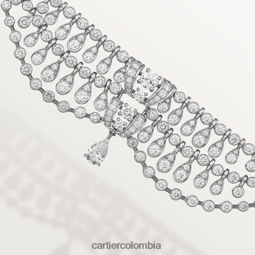 joyería Cartier pulsera de lluvia elegante V0HXJN332