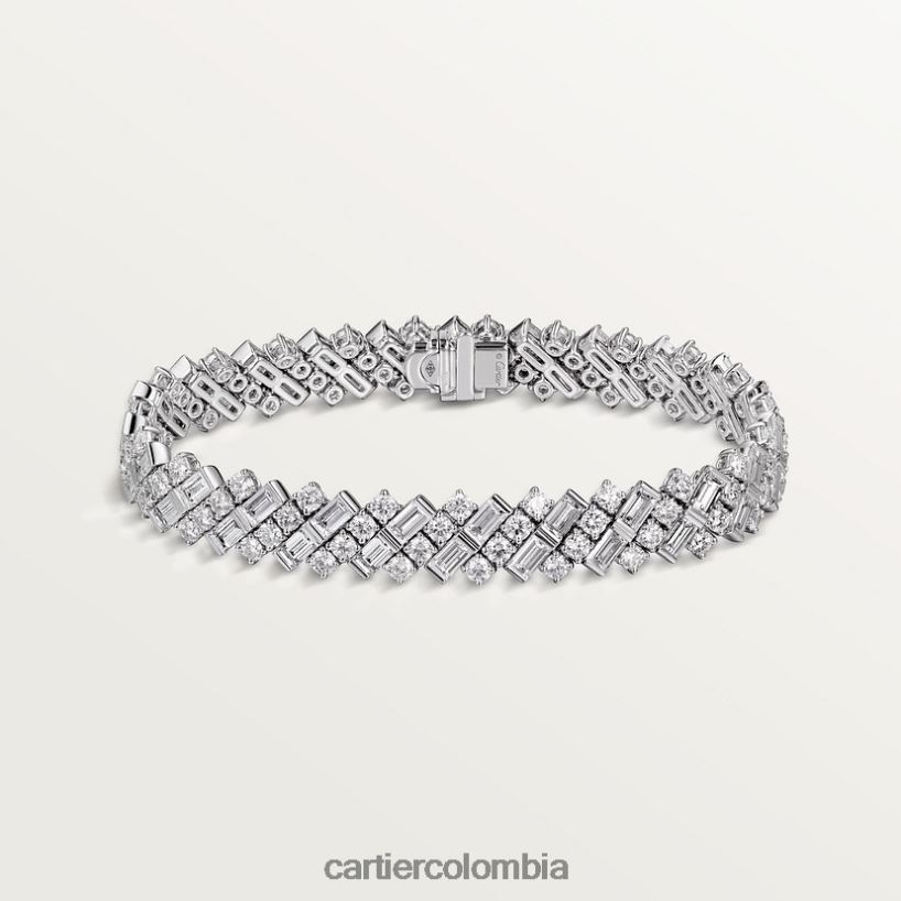 joyería Cartier pulsera de reflexión elegante V0HXJN318