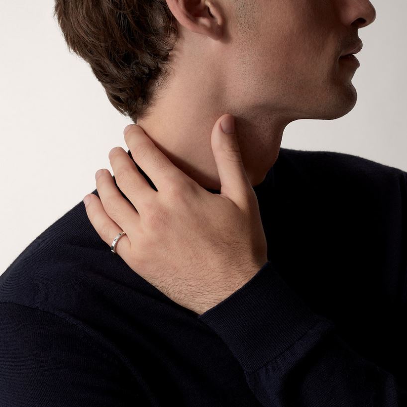 joyería Cartier alianza de pantera maillon Oro blanco V0HXJN151