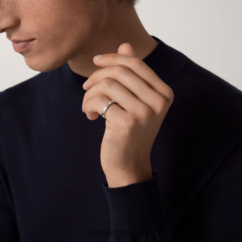joyería Cartier alianza de pantera maillon Oro blanco V0HXJN153
