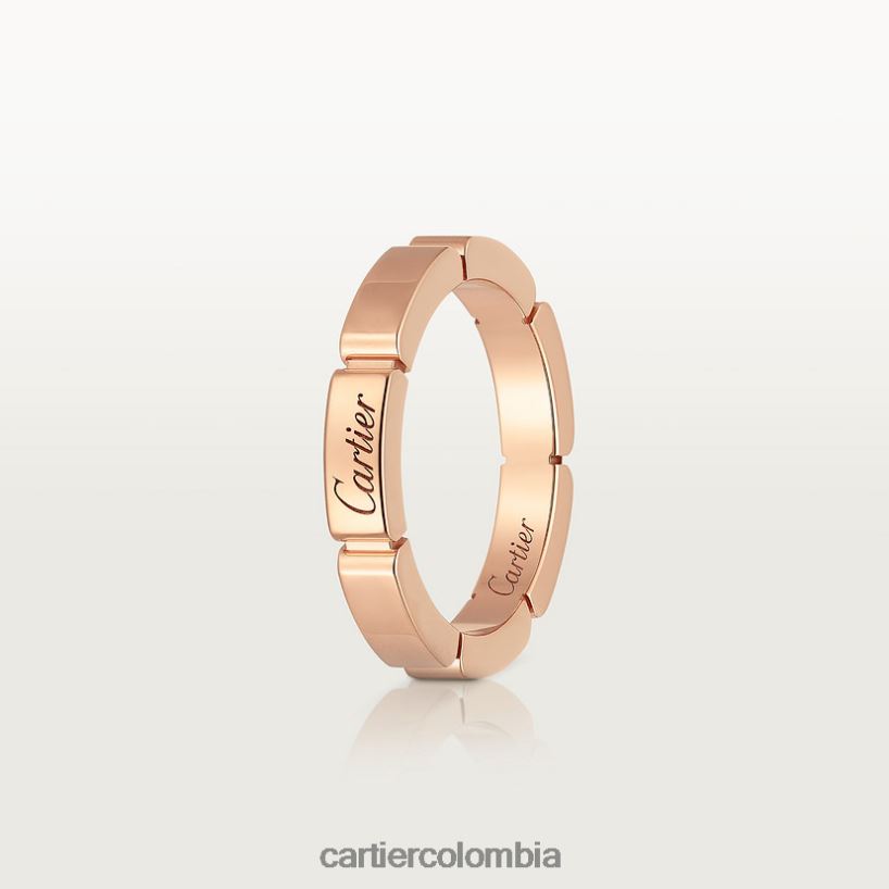 joyería Cartier alianza de pantera maillon oro rosa V0HXJN150