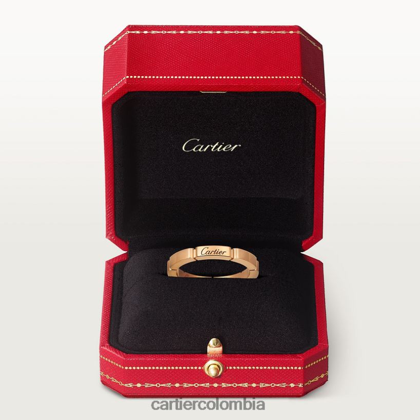 joyería Cartier alianza de pantera maillon oro rosa V0HXJN150