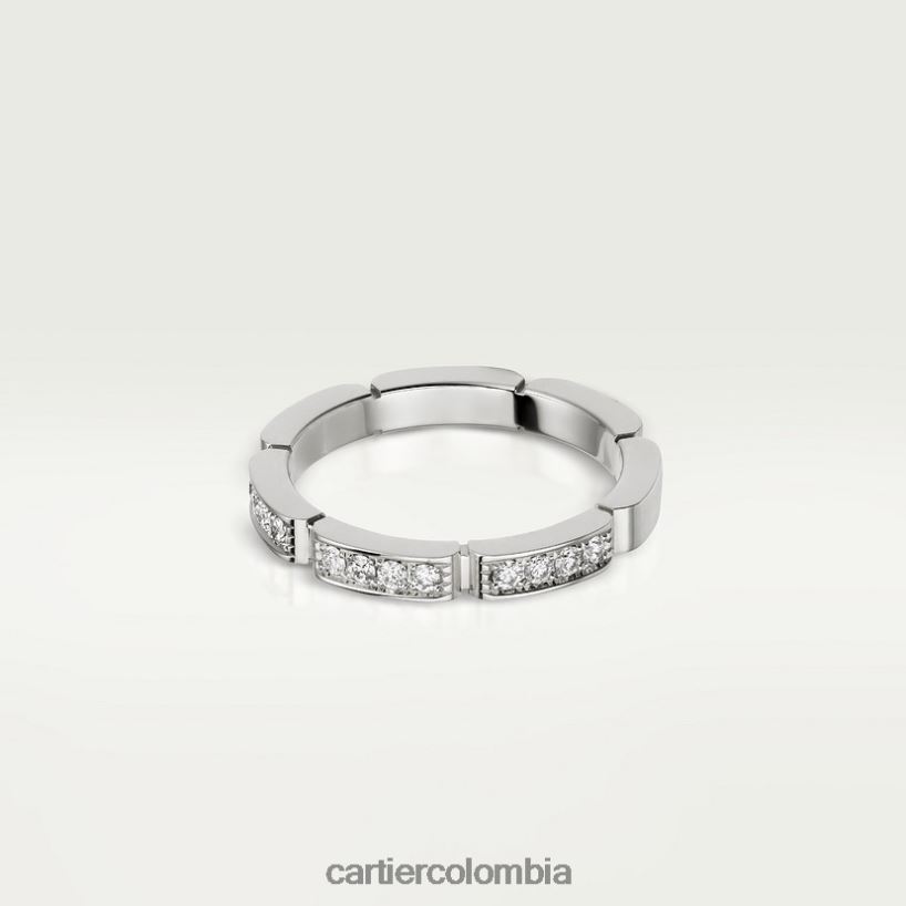 joyería Cartier anillo de bodas maillon pantera Oro blanco V0HXJN134