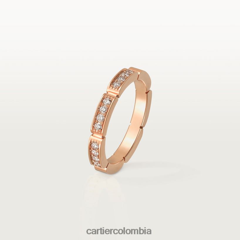joyería Cartier anillo de bodas maillon pantera oro rosa V0HXJN132