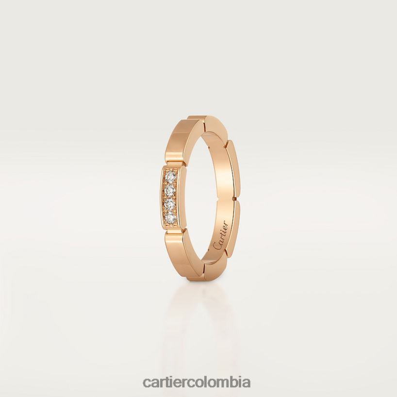 joyería Cartier anillo de bodas maillon pantera oro rosa V0HXJN135