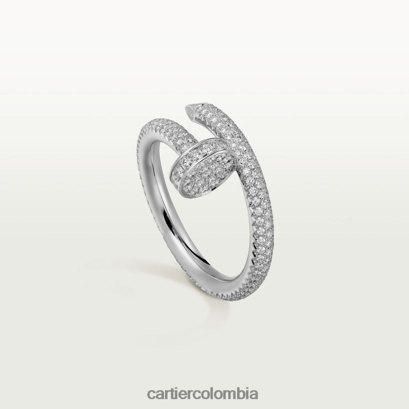 joyería Cartier anillo juste un clou Oro blanco V0HXJN44