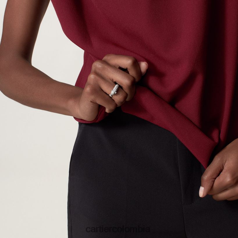 joyería Cartier anillo pantera Oro blanco V0HXJN75