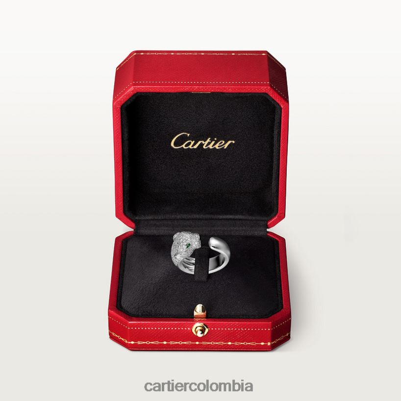 joyería Cartier anillo pantera Oro blanco V0HXJN78