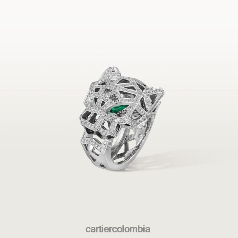 joyería Cartier anillo pantera Oro blanco V0HXJN86