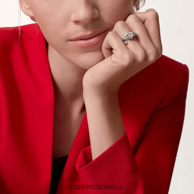 joyería Cartier anillo pantera Oro blanco V0HXJN87