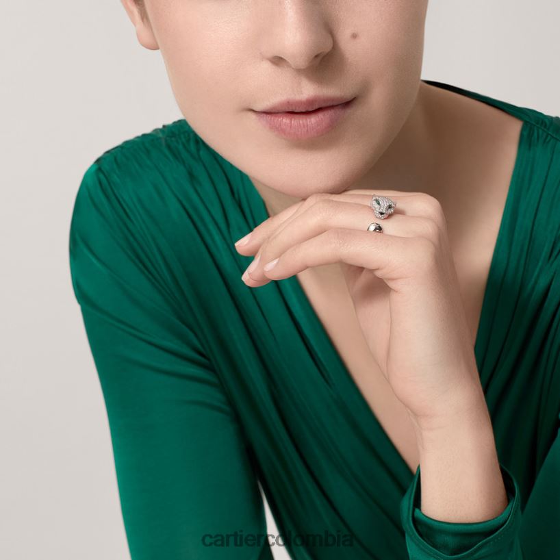 joyería Cartier anillo pantera Oro blanco V0HXJN89