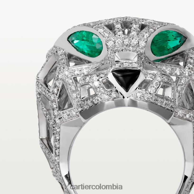 joyería Cartier anillo pantera Oro blanco V0HXJN91