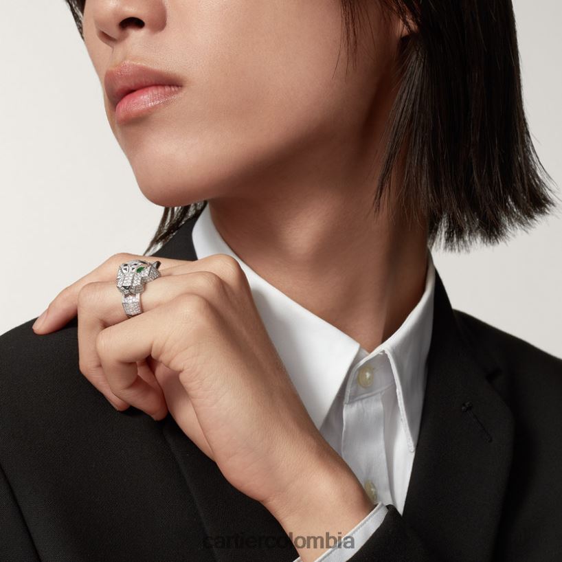 joyería Cartier anillo pantera Oro blanco V0HXJN93