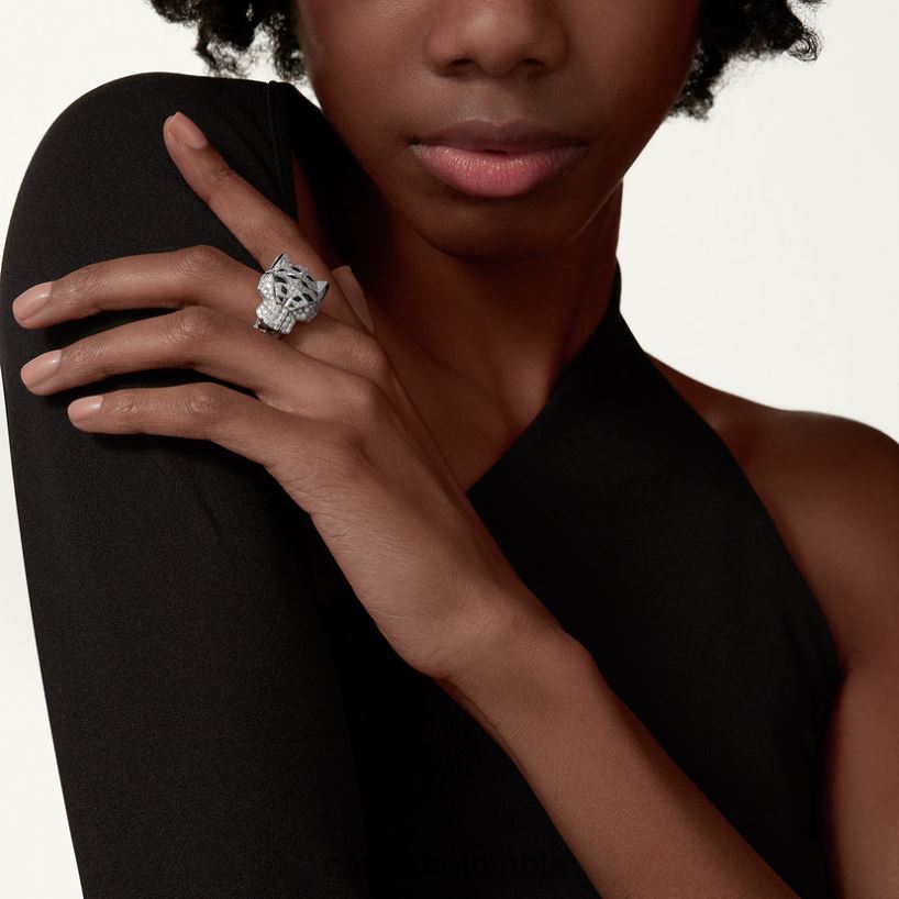 joyería Cartier anillo pantera Oro blanco V0HXJN93