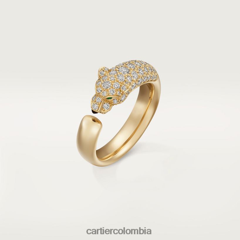 joyería Cartier anillo pantera oro amarillo V0HXJN74